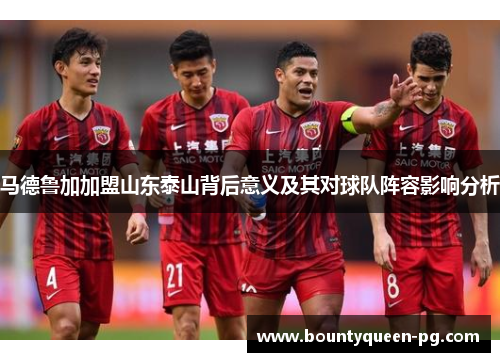 马德鲁加加盟山东泰山背后意义及其对球队阵容影响分析